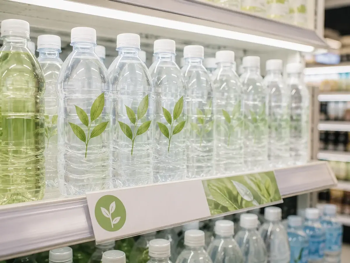 植物由来素材を使用した飲料パッケージの導入事例