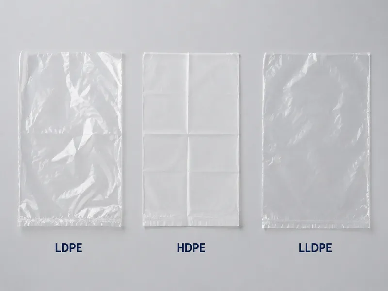 LDPE・HDPE・LLDPEのポリ袋素材の比較