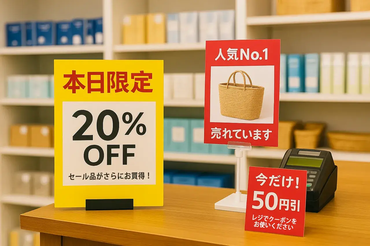 成功事例から学ぶ店頭販促物のアイデア集｜POP・ポスター・店舗 