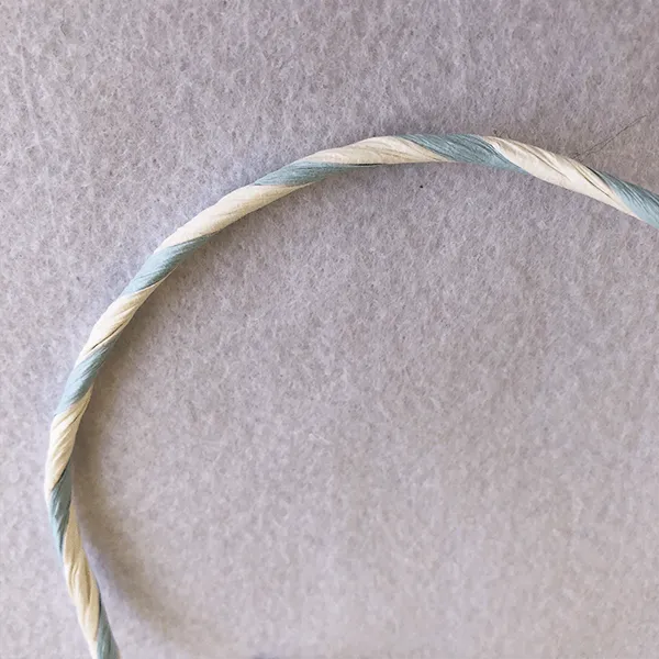 オリジナル紙袋 雑がみ回収できる紙袋 紐：ツイスト紙丸紐
