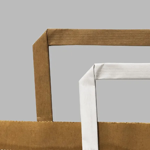 オリジナル紙袋 紐を選ぶ 紐：紙平紐